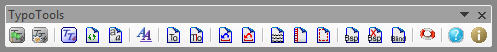 TypoTools 4 - Symbolleiste